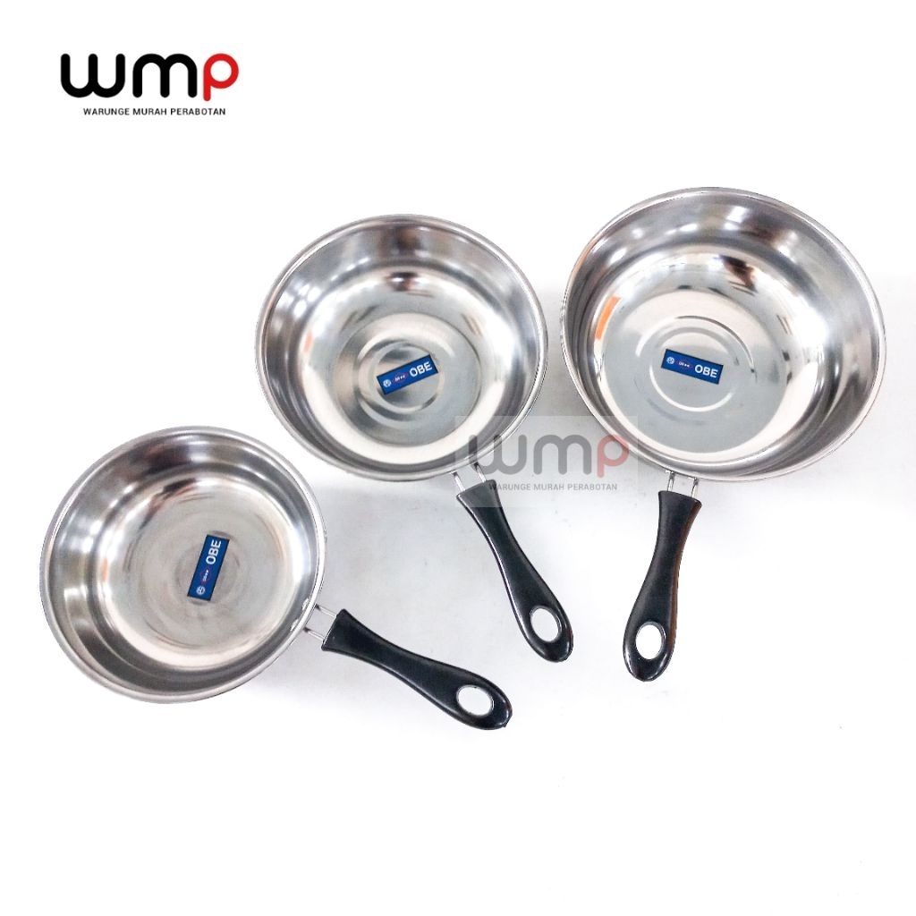 Panci Susu Milk Pot / Panci Mie Stainless Steel / Panci Masak Air