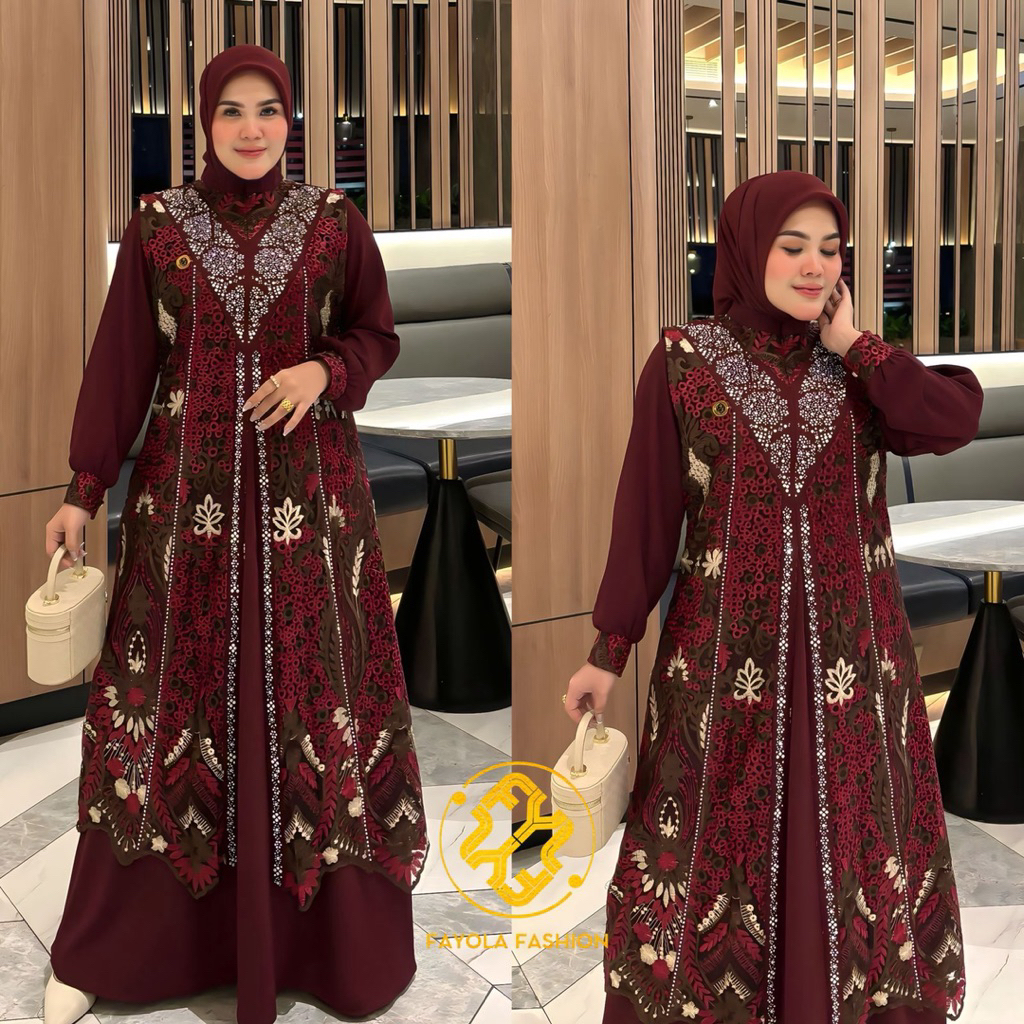 DRESS ABIRA PREMIUM BY FAYOLA FASHION