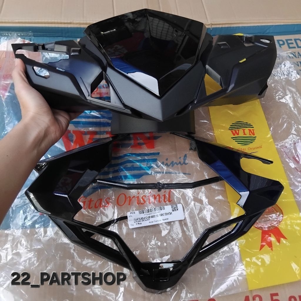 WIN - Batok Depan Set VARIO 125/150 LED OLD Batok Depan+Cover Speedometer Vario 150-2015/2018