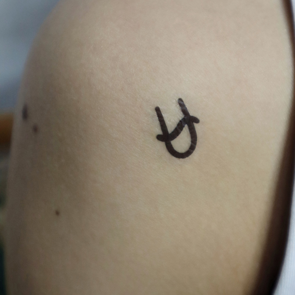 [PRODUK LOKAL] TATO TEMPORER CAPRICORN | TATO ZODIAK CAPRICORN | CAPRICORN TATTOO MINIMALIS | TEMPOR