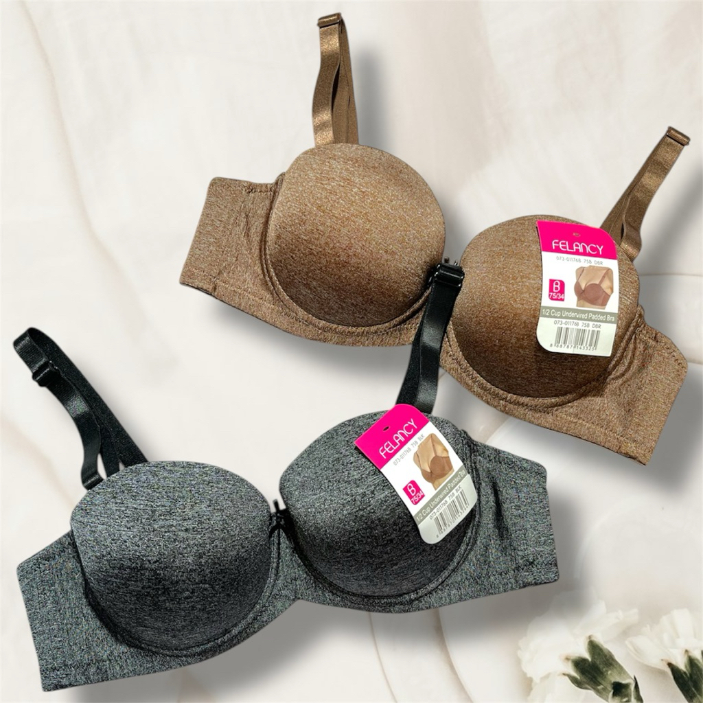 Bra Berkawat FELANCY 01176 - Cup 1/2 - Size 34B 36B 38B