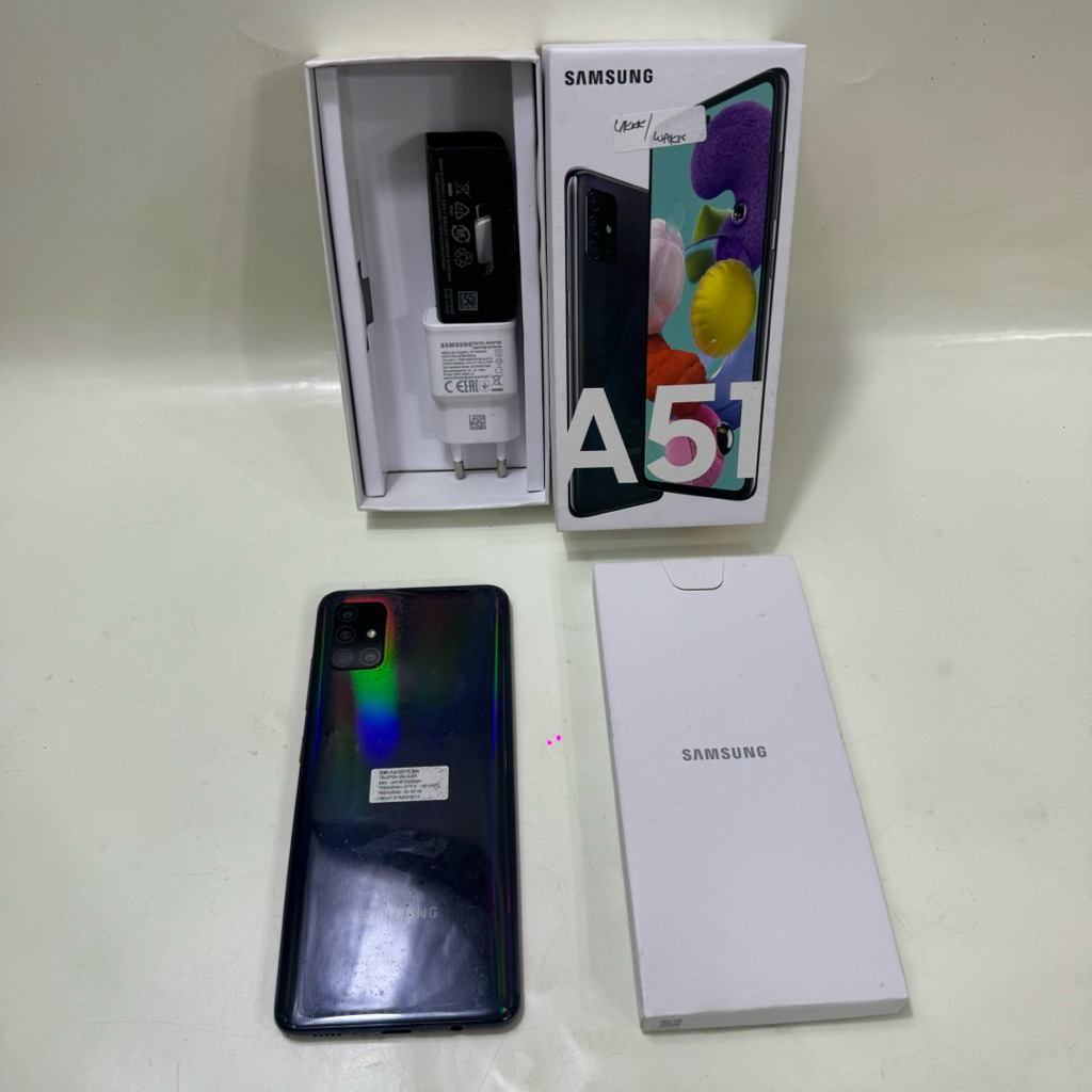 Samsung Galaxy A51 6/128gb Fullset Second Garansi Resmi