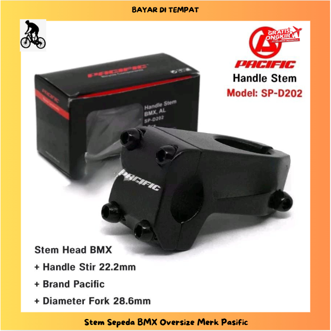 Stem Stang Bmx Oversize Pasific