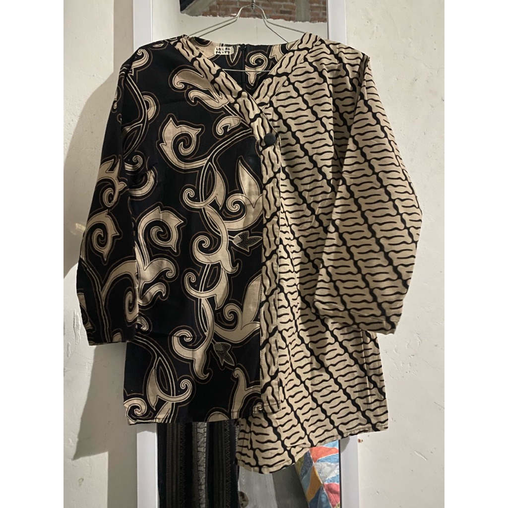 Baju batik/blouse wanita/crop top/tunik
