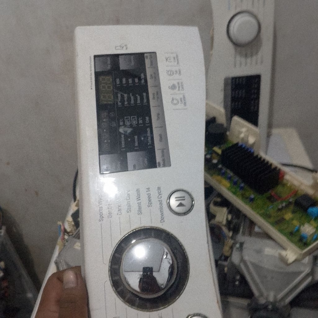 modul display mesin cuci LG inverter 7kg