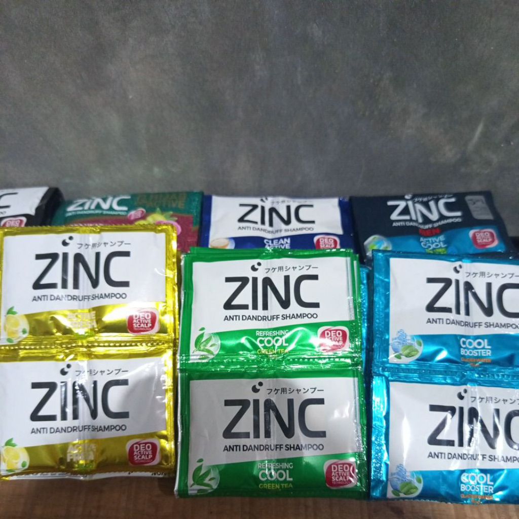 zinc shampo sachet