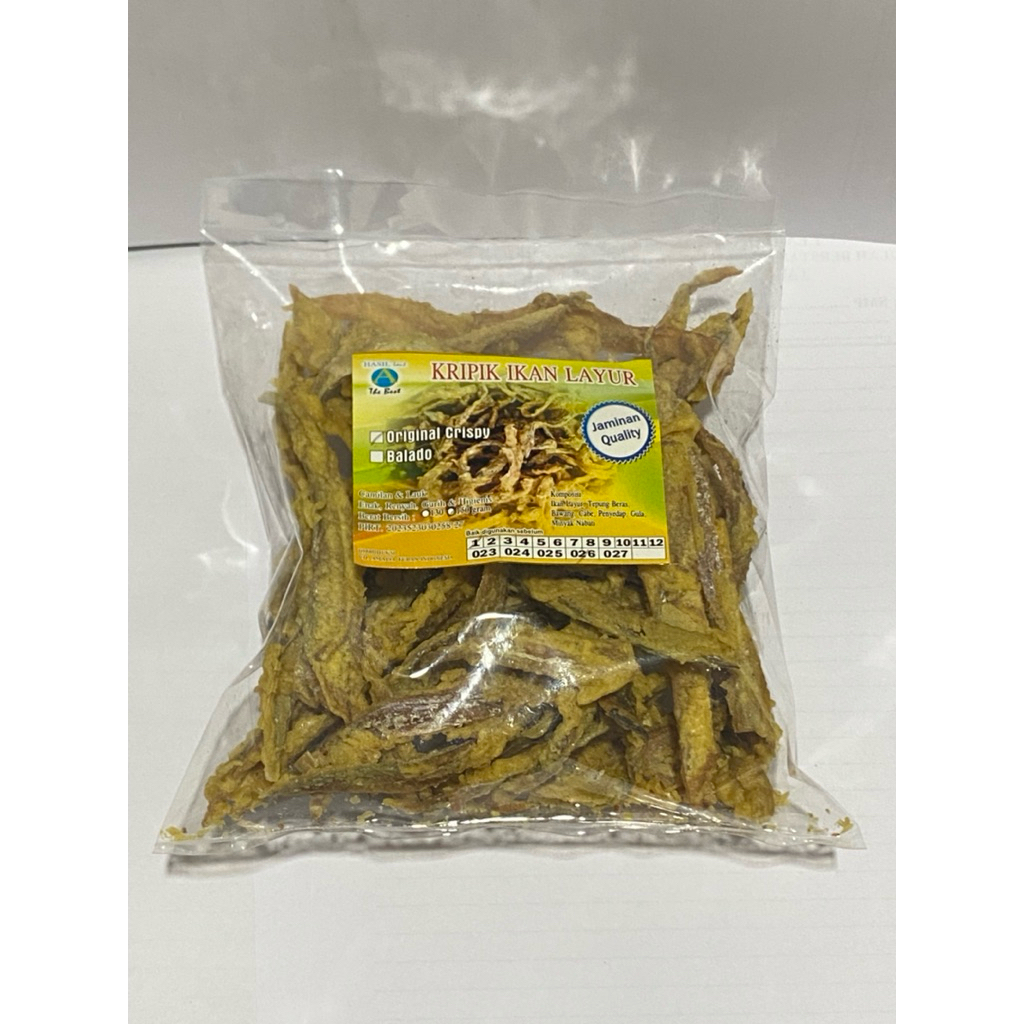 Keripik Ikan Layur Enak Gurih Khas Tuban