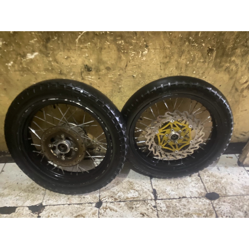 velg set ring 17x250 17x300 plus ban pnp tiger revo