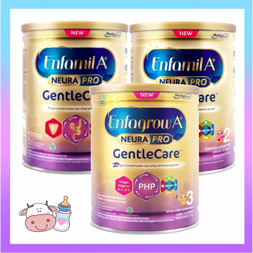 Enfamil Gentle Care / Enfagrow Gentle Care 800gr Tahap 1 / Tahap 2 / Tahap 3