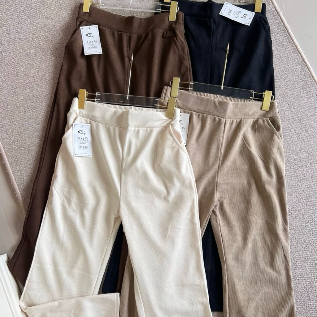 NEW CORDUROY PANTS | Celana Codoray | Celana Cutbray | Celana Wanita | Import Pants