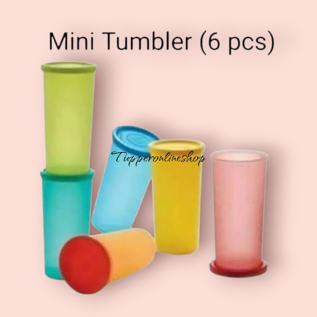 Mini tumbler tupperware / gelas mini / tempat minum anak tupperware
