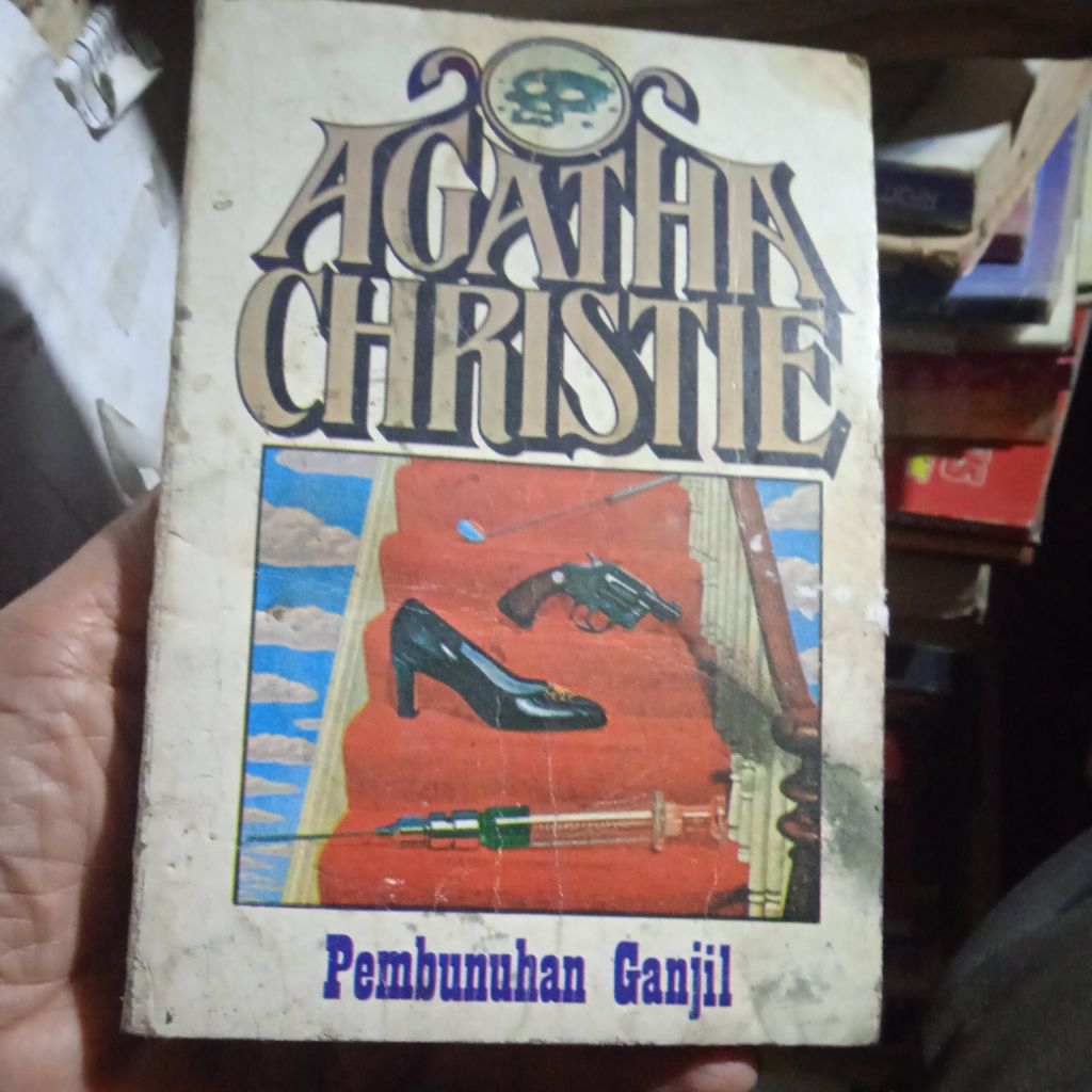 buku Agatha Christie, Pembunuhan Ganjil, novel spionase, original jadul