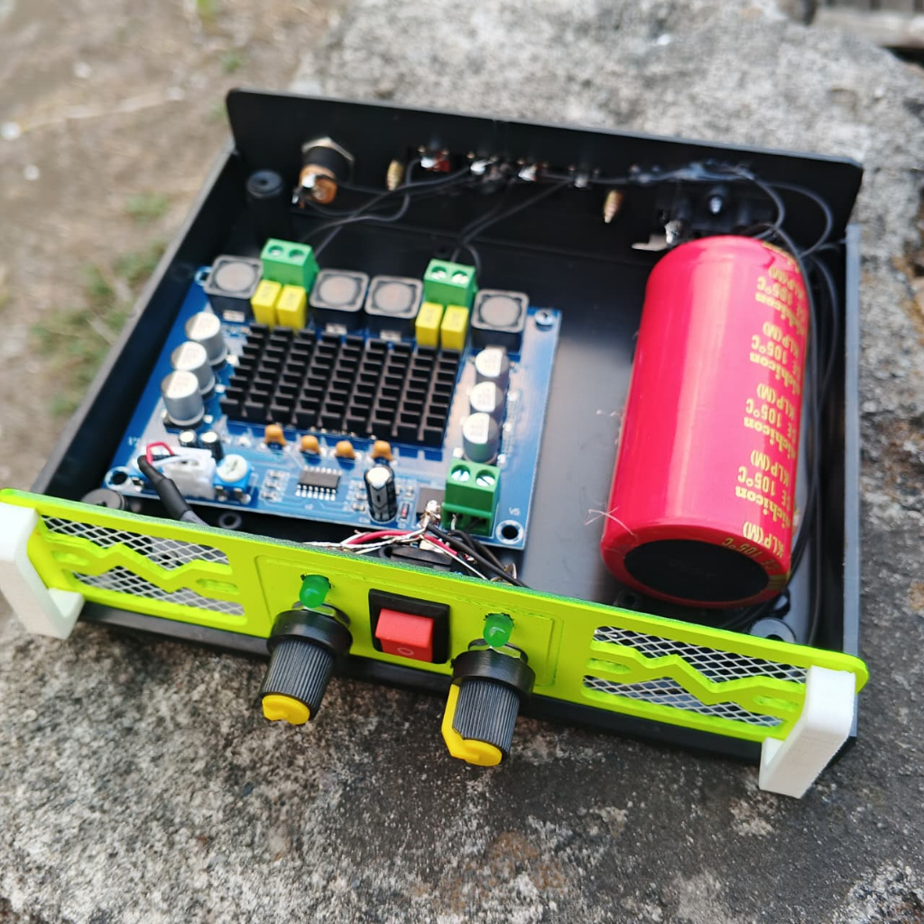 AMPLI MINI DC 12 VOLT STEREO 2CHANEL TPA 3116D2 , POWER AMPLIFIER MINI DC 12 VOLT STEREO 2CHANEL SUA