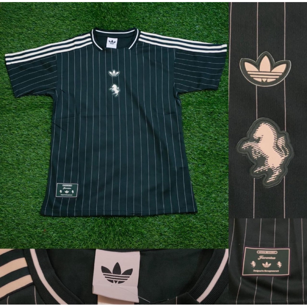 Jersey Kaos Baju Sepak Bola Juve juventus jupe Home Away 3rd Third Terrace Terace Icon Icons Hitam B