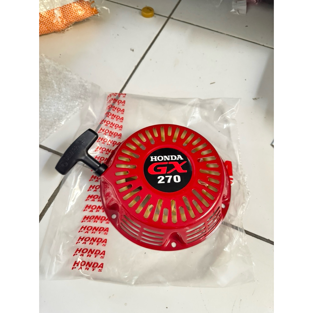 GX270 Recoil Assy Honda Original Tarikan stater mesin Robin