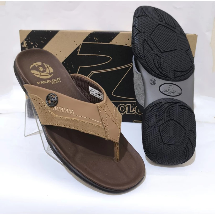 SANDAL PAKALOLO SANDAL KULIT BERKUALITAS TERBAIK SANDAL PRIA SANDAL PAKALOLO JEPIT