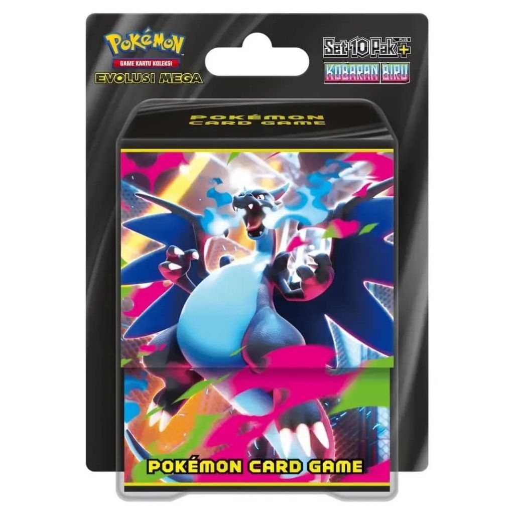 Kobaran Biru Set 10 Pak+ Set Kolektor - Pokemon TCG Indonesia
