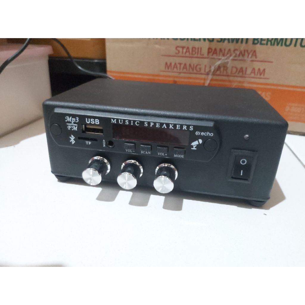 Ampli  Bluetooth 2.1 Subwoofer TPA 3116D2 Chip Original Termasuk Adaptornya