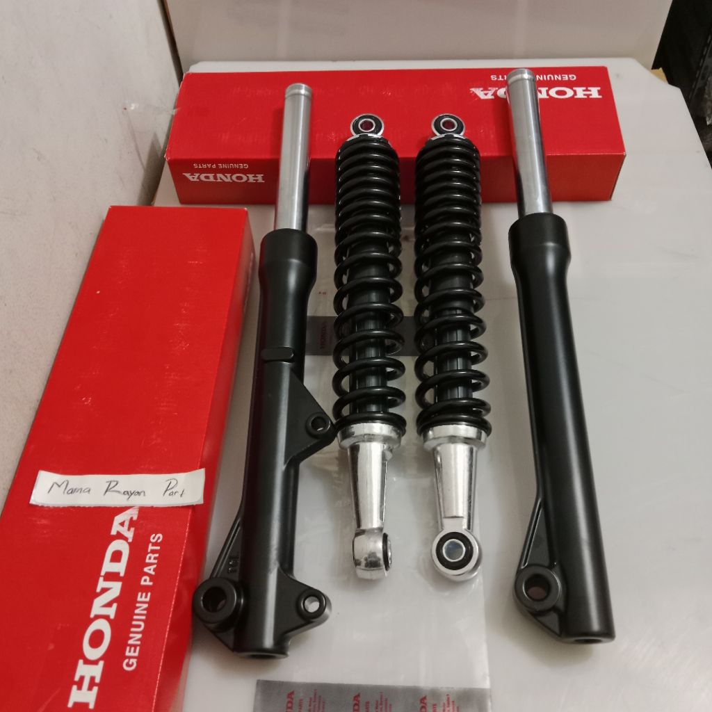 Shock Depan + Belakang honda Revo absolute Revo fit Revi fi injeksi Ori (KWB)