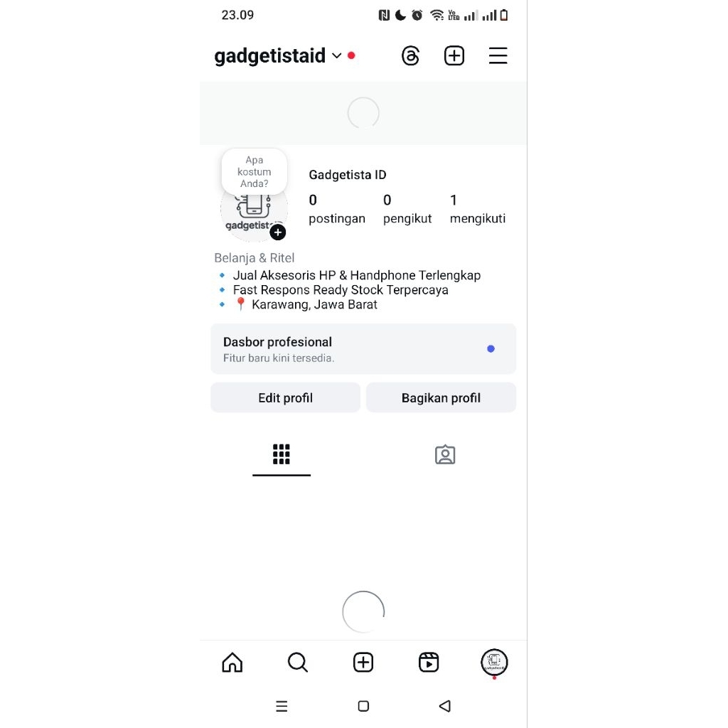 Akun Instagram Fresh Siap Pakai – Username Unik & Belum Pernah Dipakai