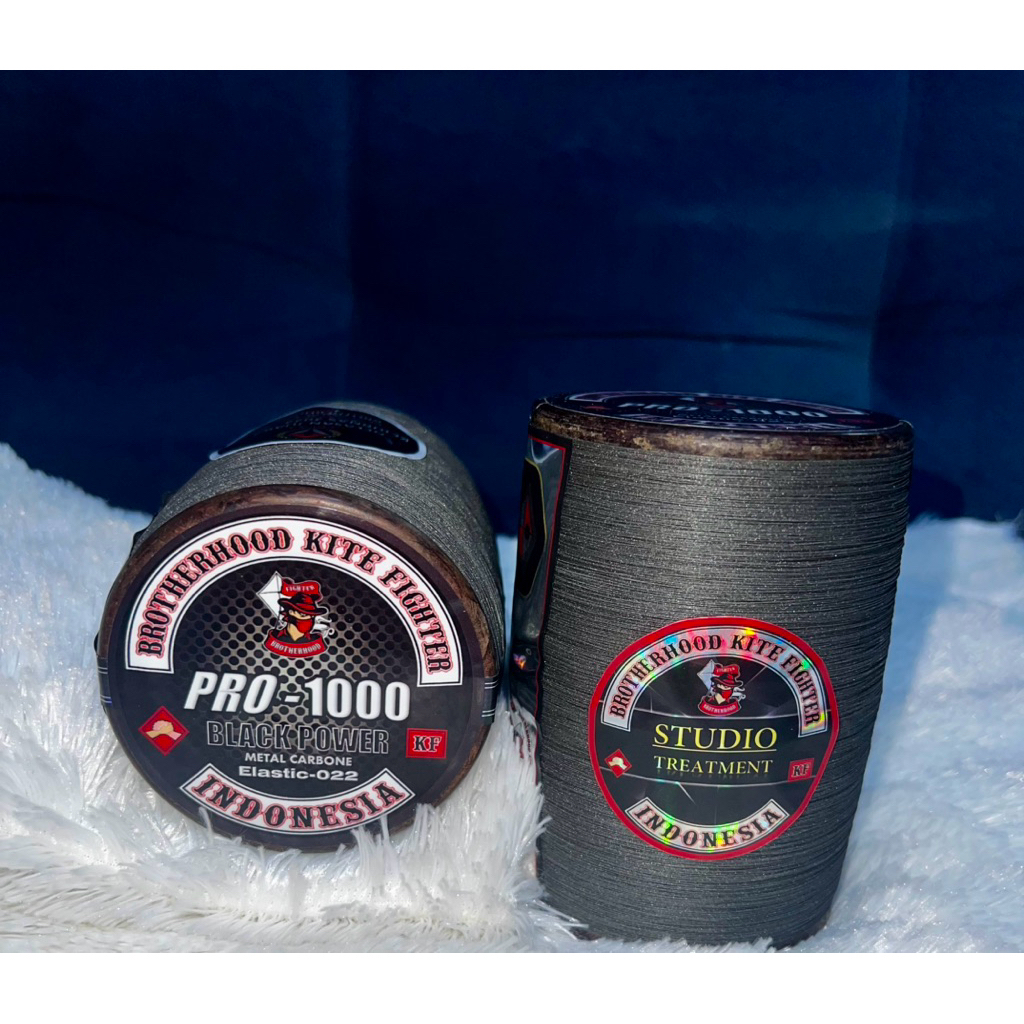 Gelasan Brotherhood Pro-1000 Black Power(Molor) Hitam Metalix