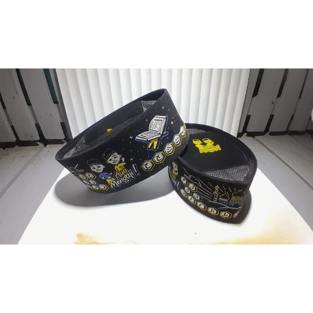 PECI SONGKOK UPIN IPIN ANAK ANAK