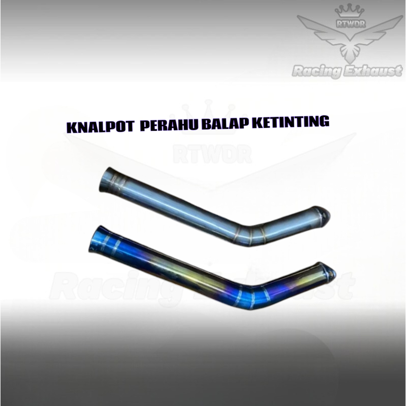 knalpot balap ketinting gx 160-480 mz175-480 joki belakang bahan stainles star 201 free laser nama