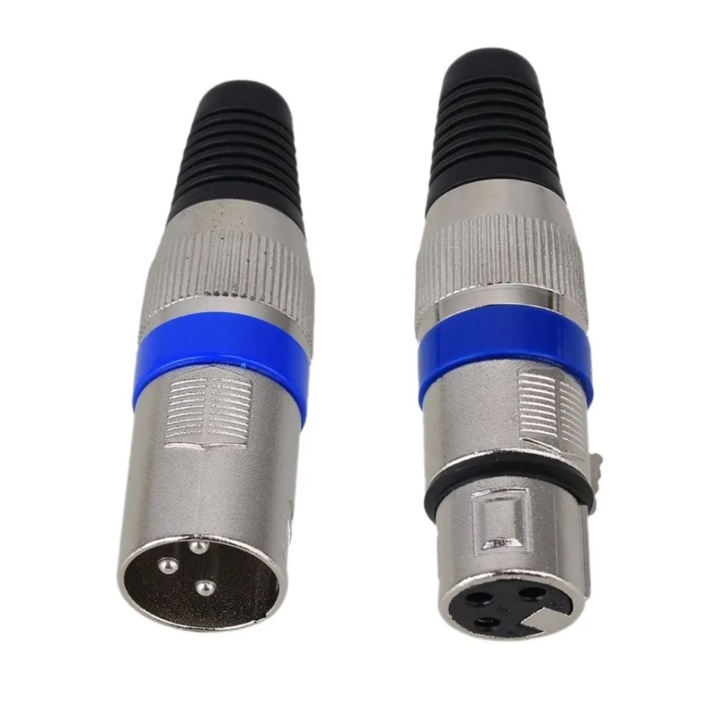 soket Canon xlr male dan female 3 pin