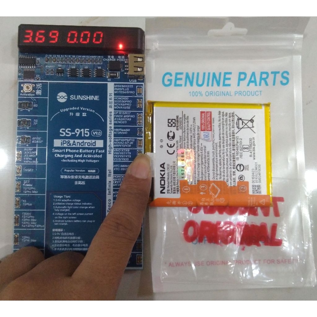 Nokia CN110 Original 100% GENUINE Batu Batre Battery Baterai Nokia X20 Nokia X10 Nokia X100 5G