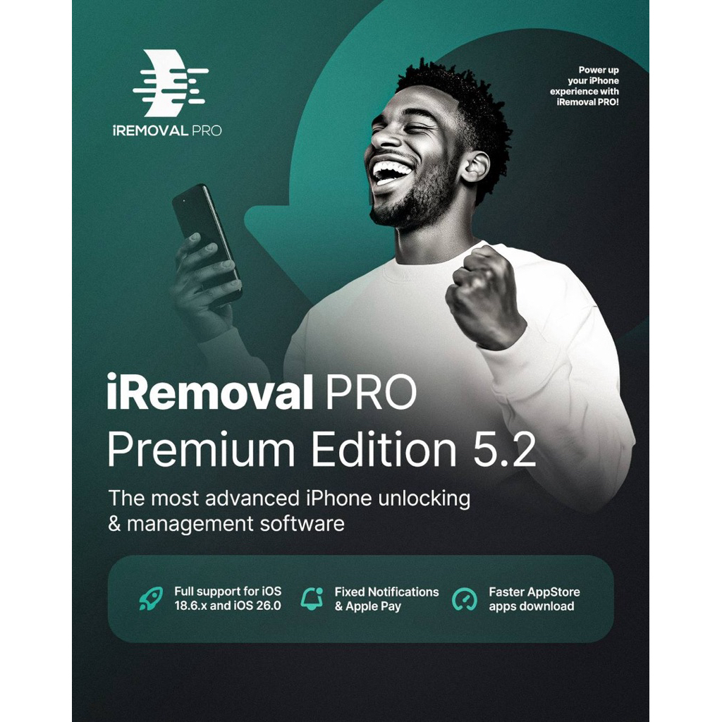 Jasa Bypas Iphone / Buka Kunci Iphone Yang Lupa Icloud - IREMOVAL PRO A12+ Iphone X- Iphone 16 Pro m