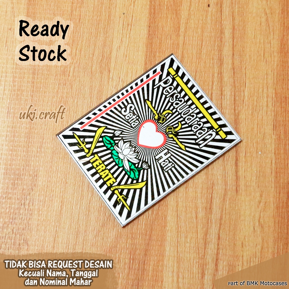 Logo PSHT 2 Akrilik Print - Bahan Hiasan Aksesoris Dekorasi Mahar Akrilik Print