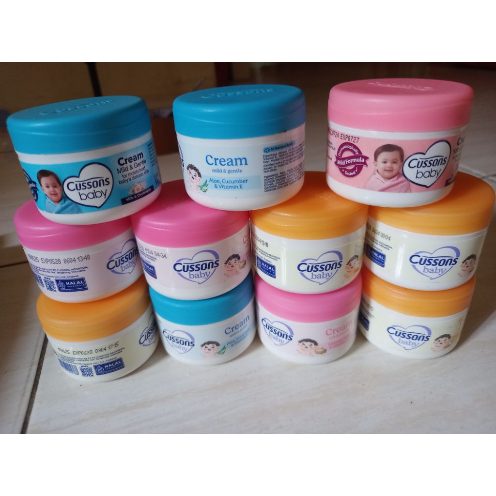 CUSSONS BABY CREAM BAYI WAJAH & BADAN