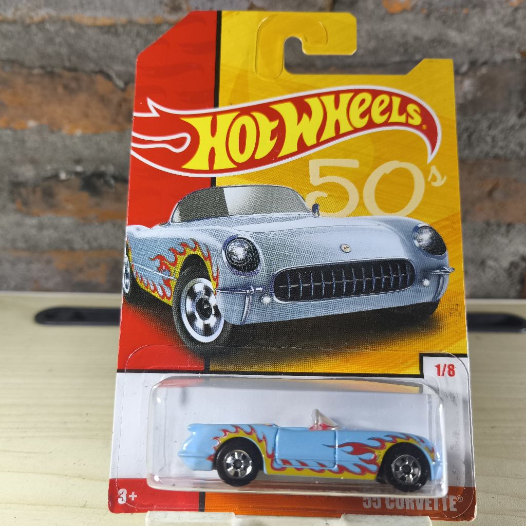 Hot Wheels '55 Corvette Blackwall - Reguler Card