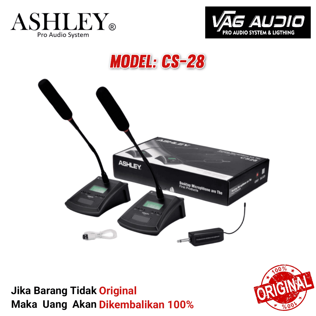 MIC WIRELESS ASHLEY CS28 PODIUM
