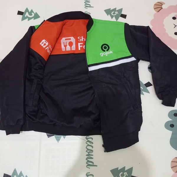 JAKET GOJEK SOPI SETENGAH HITAM BORDIR KEREN