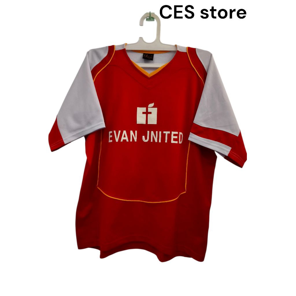 jersey baju bola retro sport olahraga template arsen 04/05