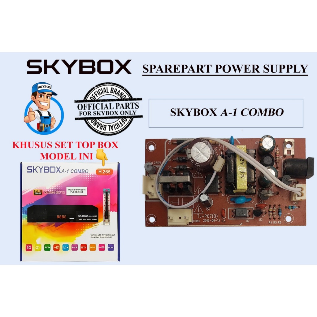 PSU Original Receiver Skybox A1 Combo power supply