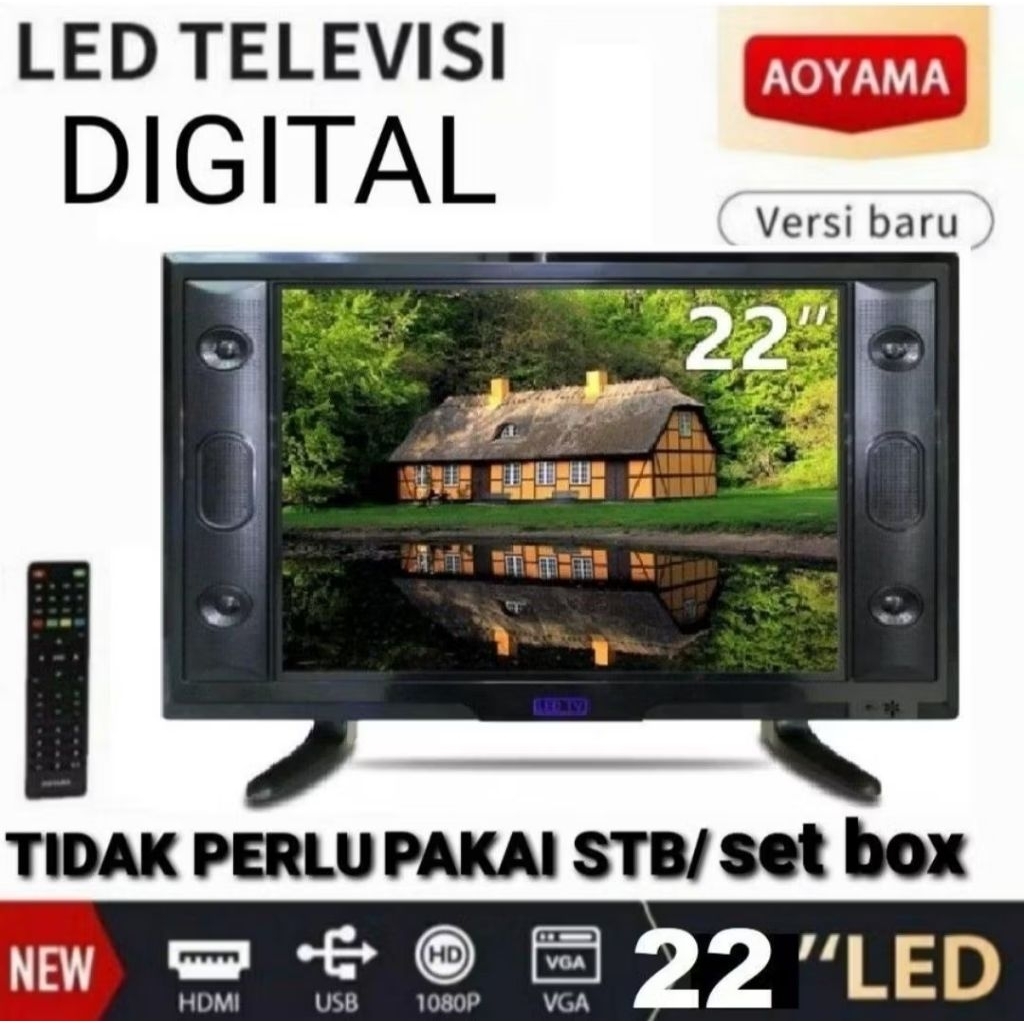 TV LED DIGITAL AOYAMA 22 INCH