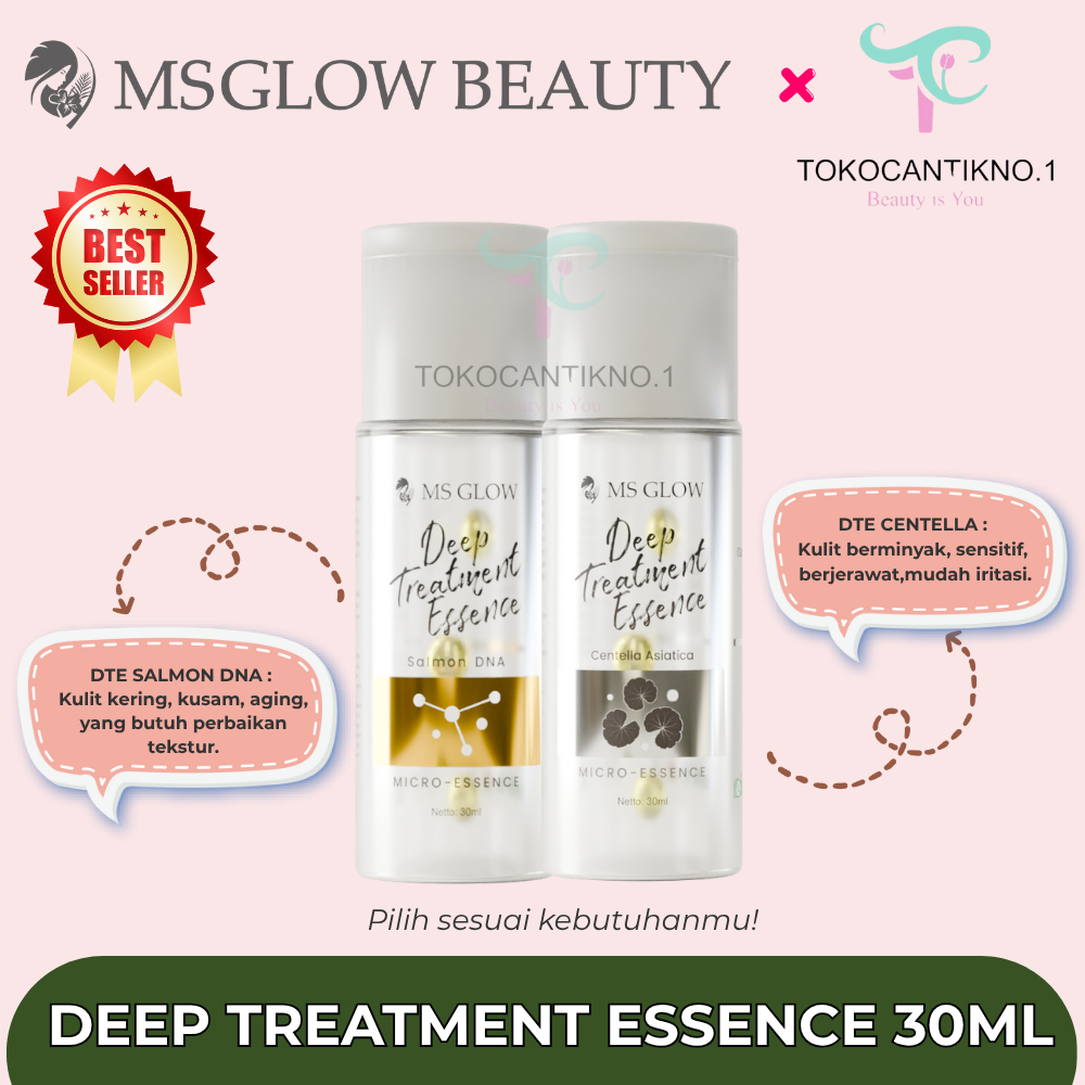 Ms Glow - Ukuran 30ml Mini Deep Treatment Essence Ms Glow