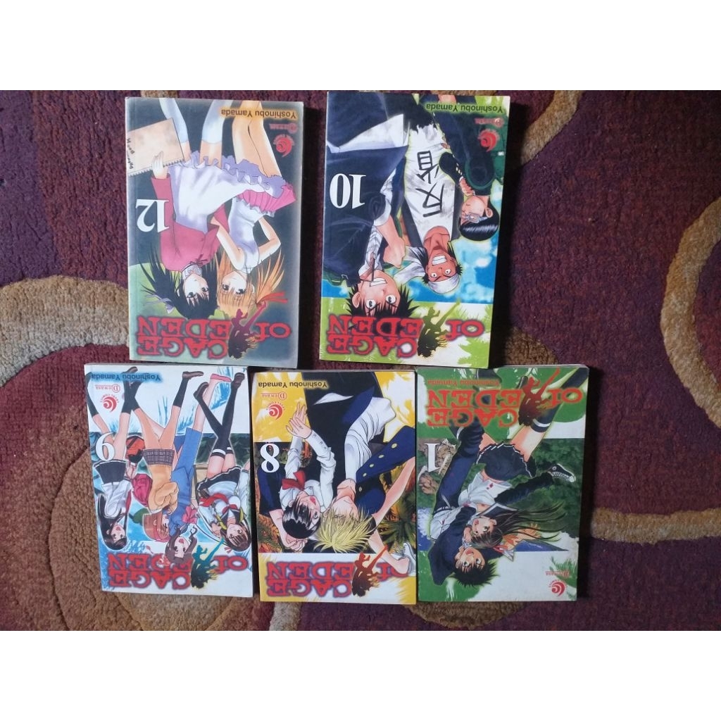 komik cage of eden cabutan