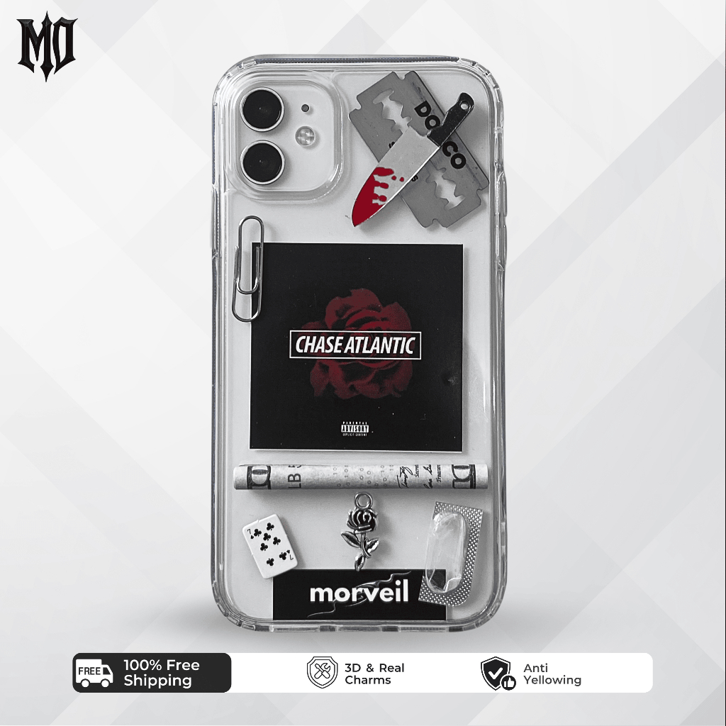 [morveil] Luxe - Chase Atlantic M13 CASE HP IPHONE ANDROID resin aesthetic keren gothic y2k