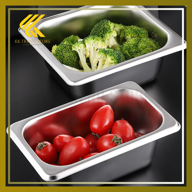 FoodPan Stainless Steel Multifungsi – Kualitas Terbaik untuk Penyimpanan serta Praktis