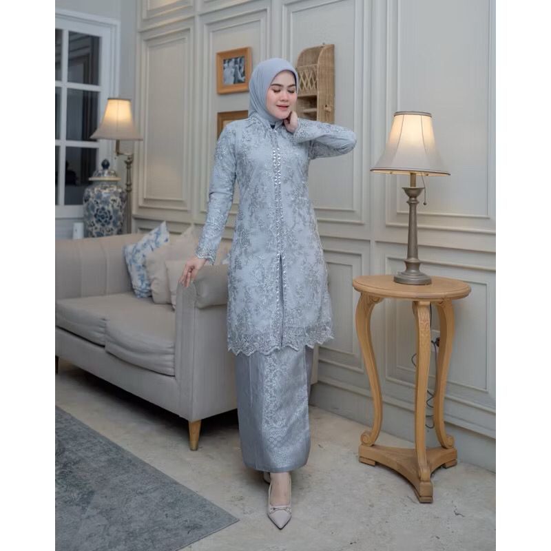 Setelan Kebaya Tunik Sabrina Mewah