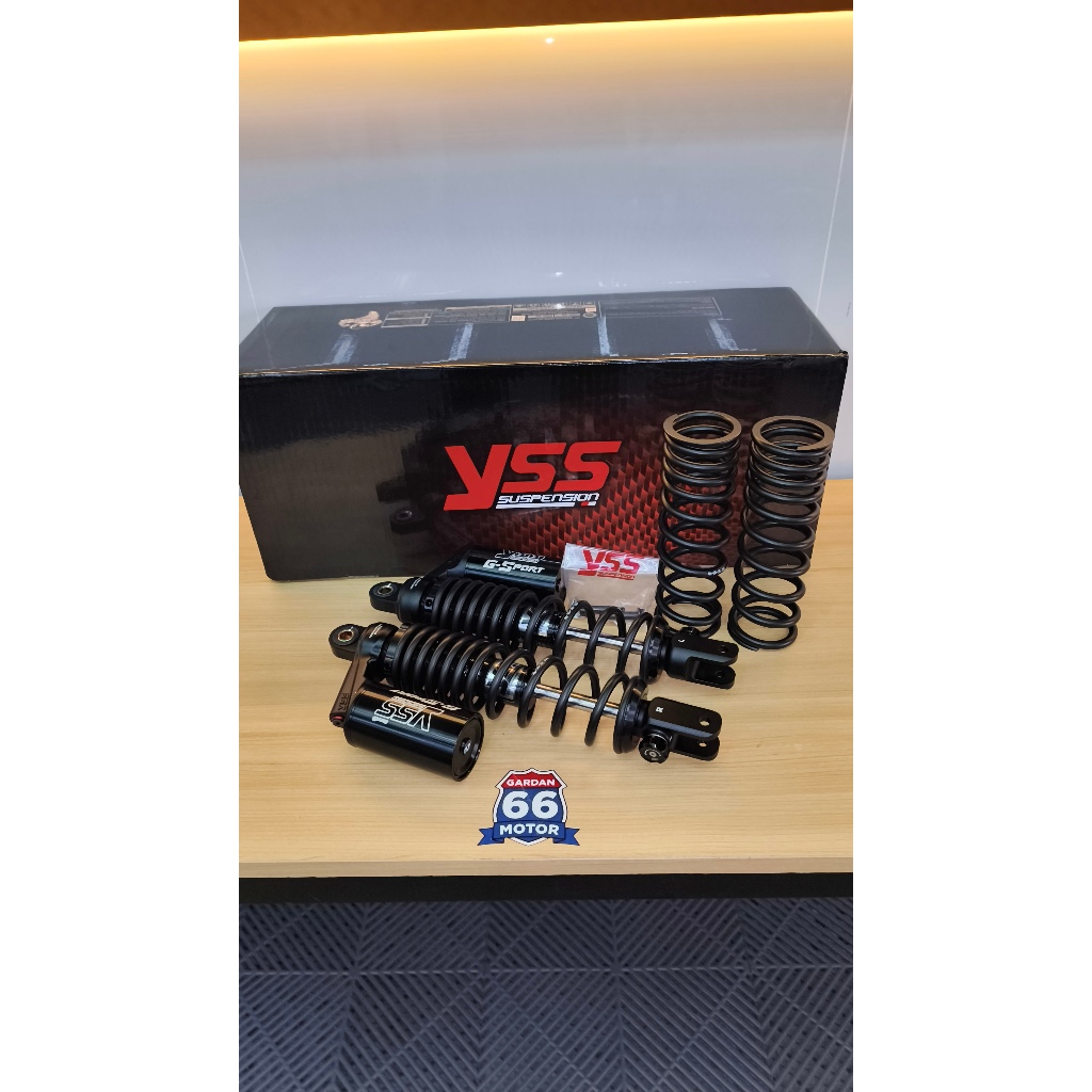 Shock YSS G-sport smooth black edition nmax new TG302-310TR 310MM black/black/black