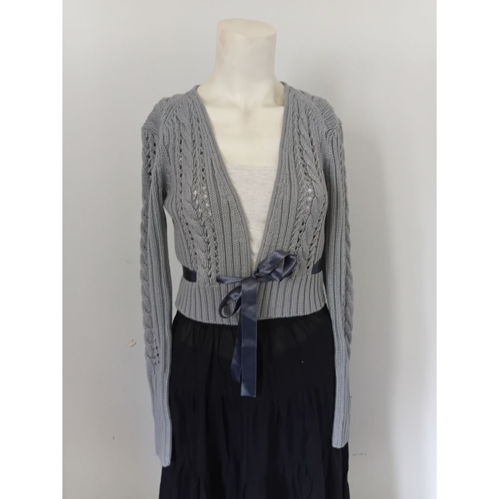 Giordanno Ladies Preloved Cable Knit Vest