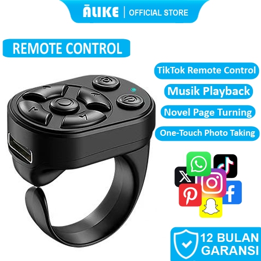Alike Remot Control/ Remote Scroll Tiktok Shutter Camera Bluetooth Remote Selfie/ Selfie Camera