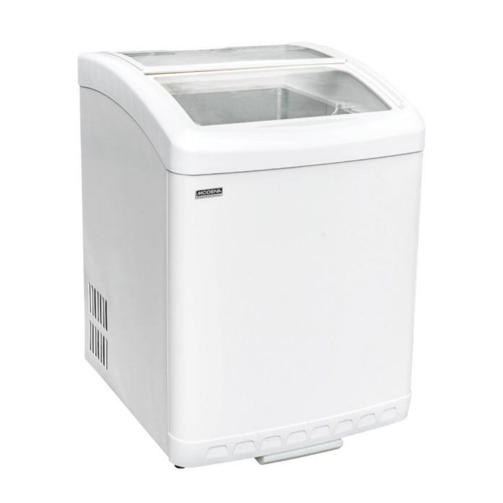 CHEST FREEZER SLIDING GLASS MODENA MC 0160W (156L)
