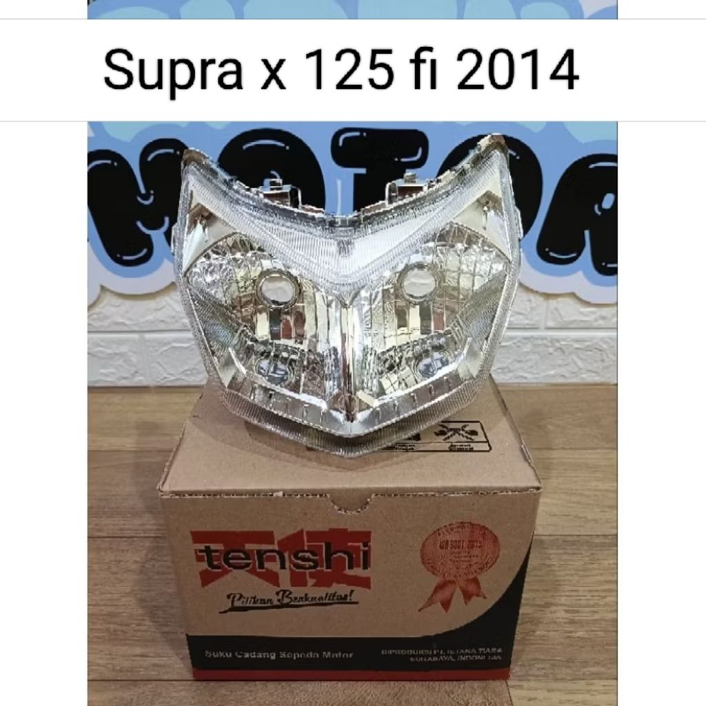 ( Supra x 125 fi 2014 ) reflektor reflektor lampu depan x125 F1 injeksi