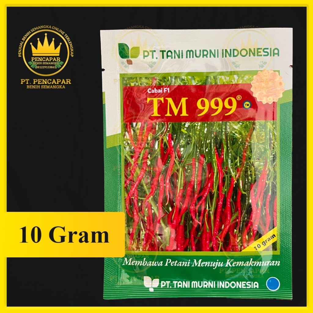 benih cabe TM 999 isi 10gram