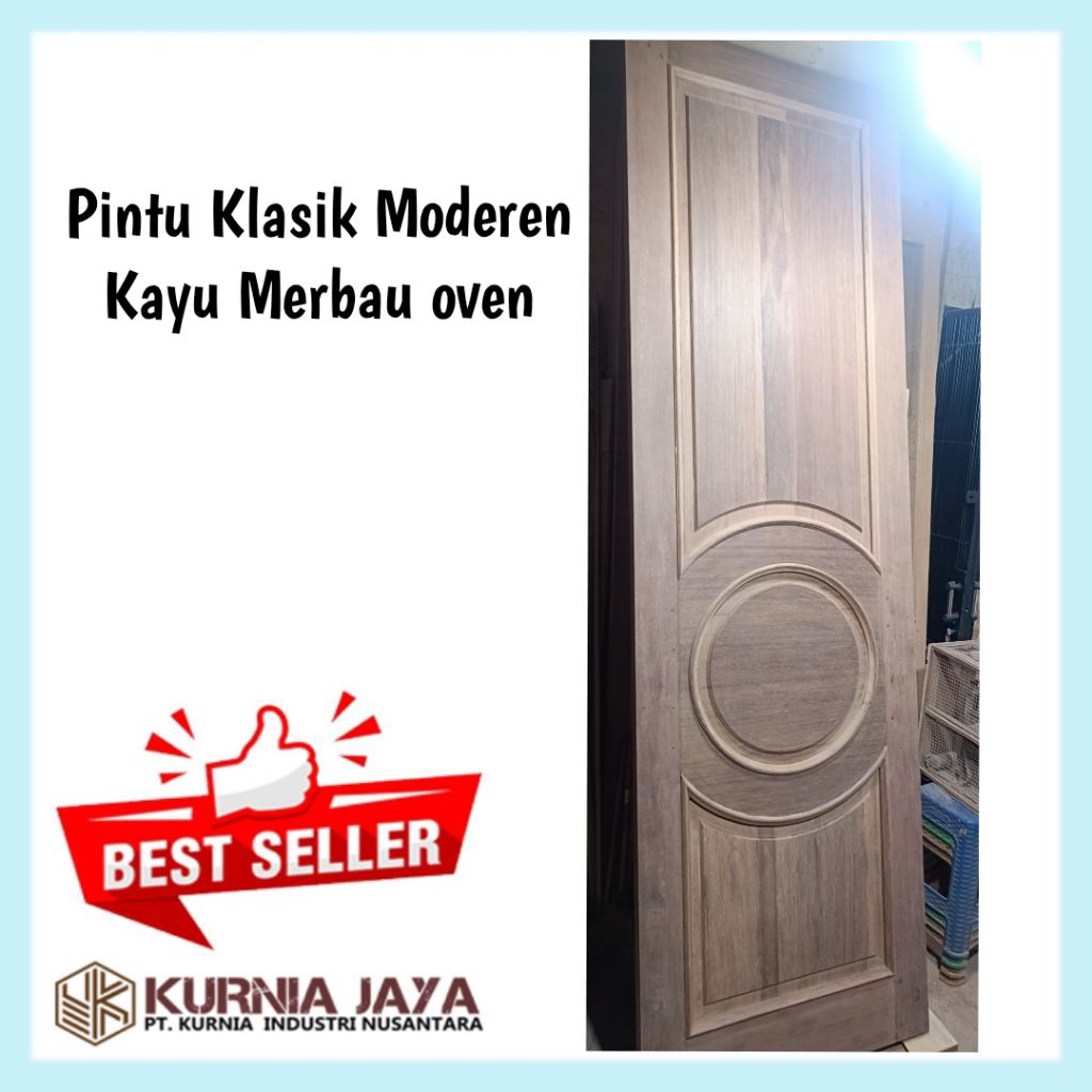Pintu Dan Kusen Kayu Merbau Klasik Moderen